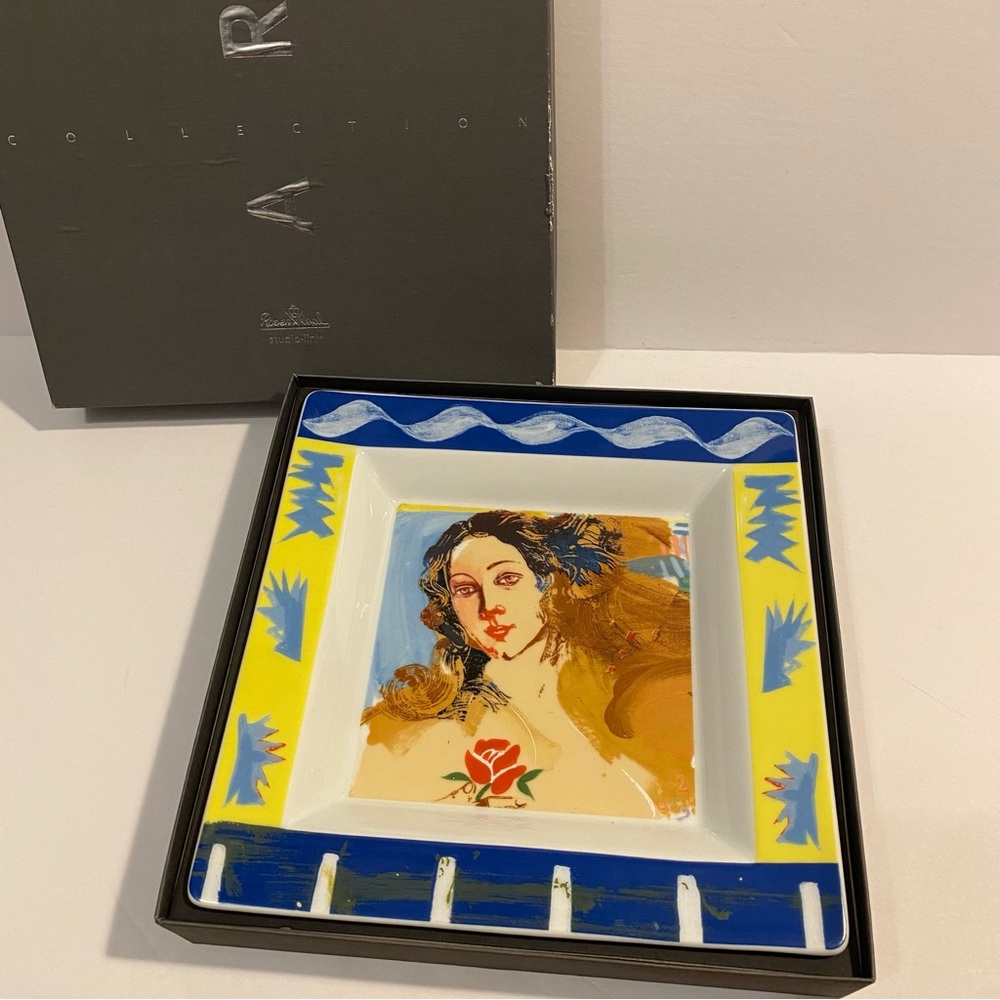 Rosenthal Art Collection Paul Giovanopoulos Ageless Beauty Decorative Plate Tray